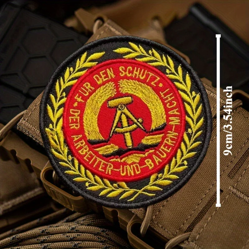 Jerman Timur Moral Taktis Patc - Patch Morale Tactical Military Hook Loop ulasan dan harga