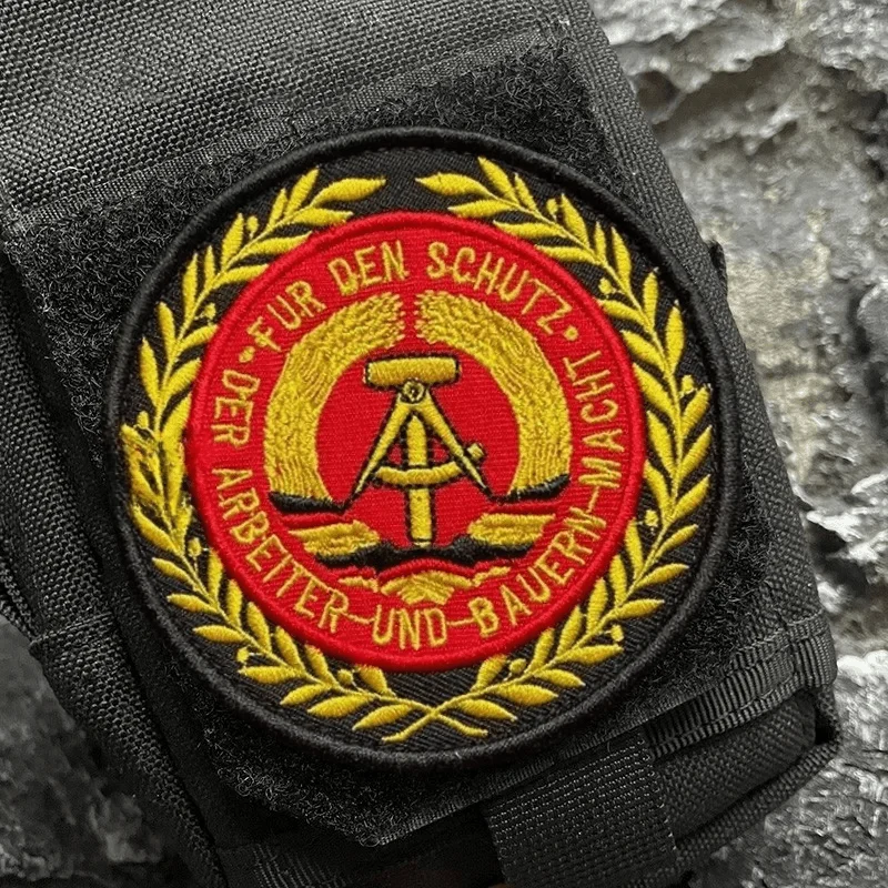 Jerman Timur Moral Taktis Patc - Patch Morale Tactical Military Hook Loop ulasan dan harga