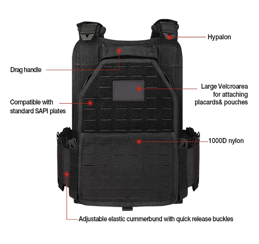 YAKEDA 6094 Rompi Taktis Milit - Molle Tactical Vest Military Laser Cut ulasan dan harga