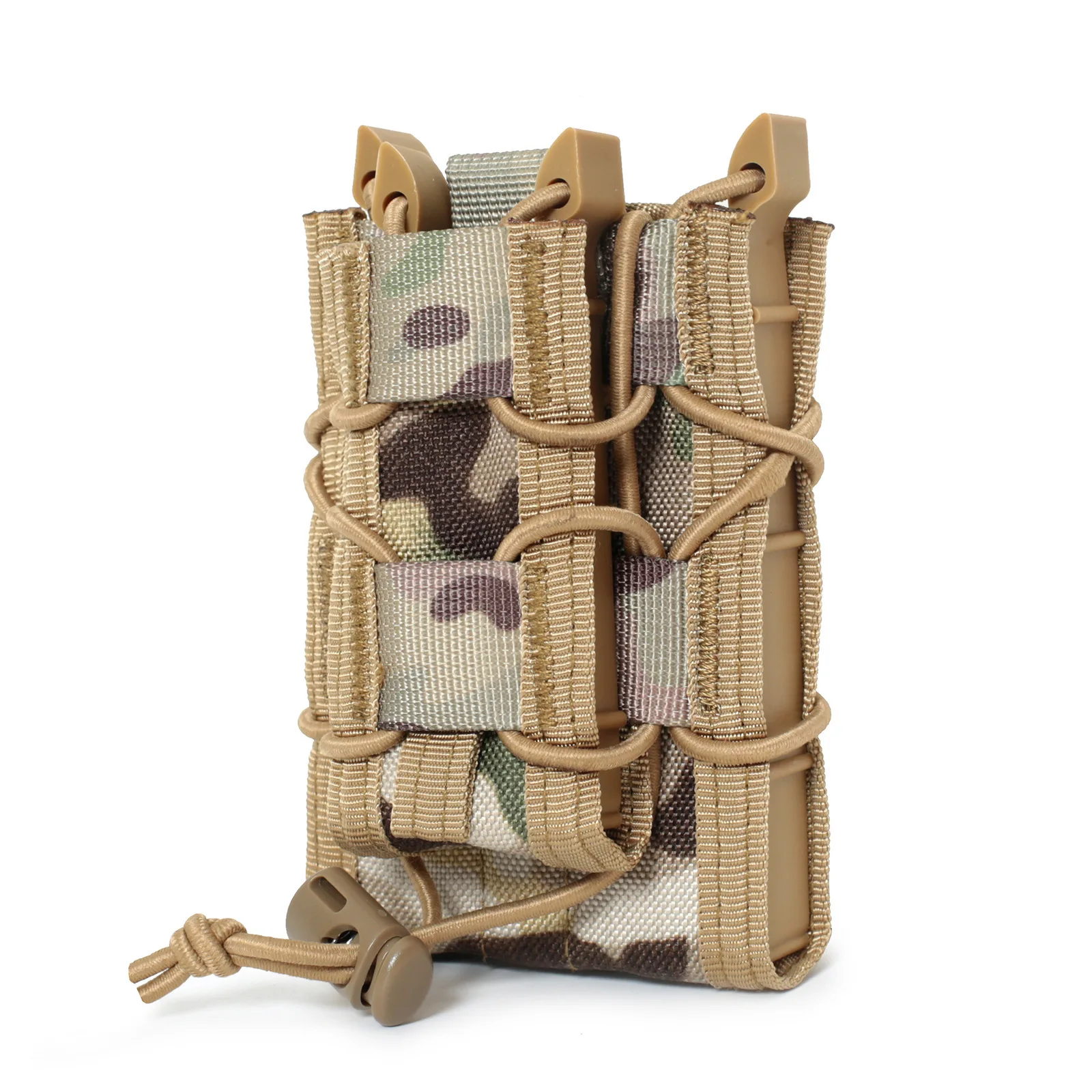 5.56 9mm Kantong Magazen Molle - Molle Mag Pouch Double Magazine 5.56 9Mm ulasan dan harga