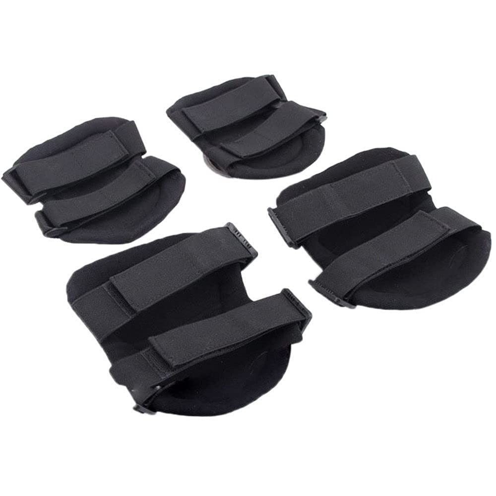 4pcs Set Pelindung Lutut Siku  - Combat Knee Pads Elbow Pads Set Military ulasan dan harga