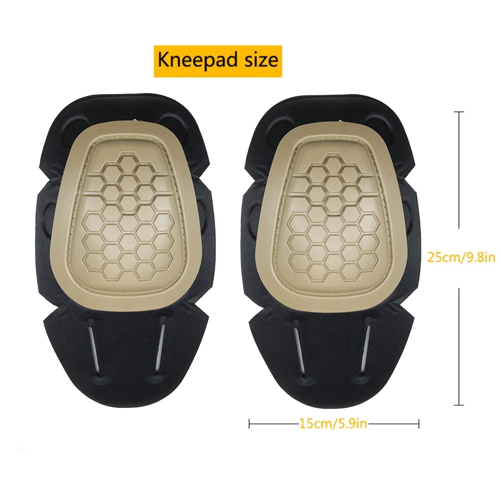 4Pcs/Set Pelindung Lutut Takti - Combat Knee Pads Elbow Pads Set Military ulasan dan harga