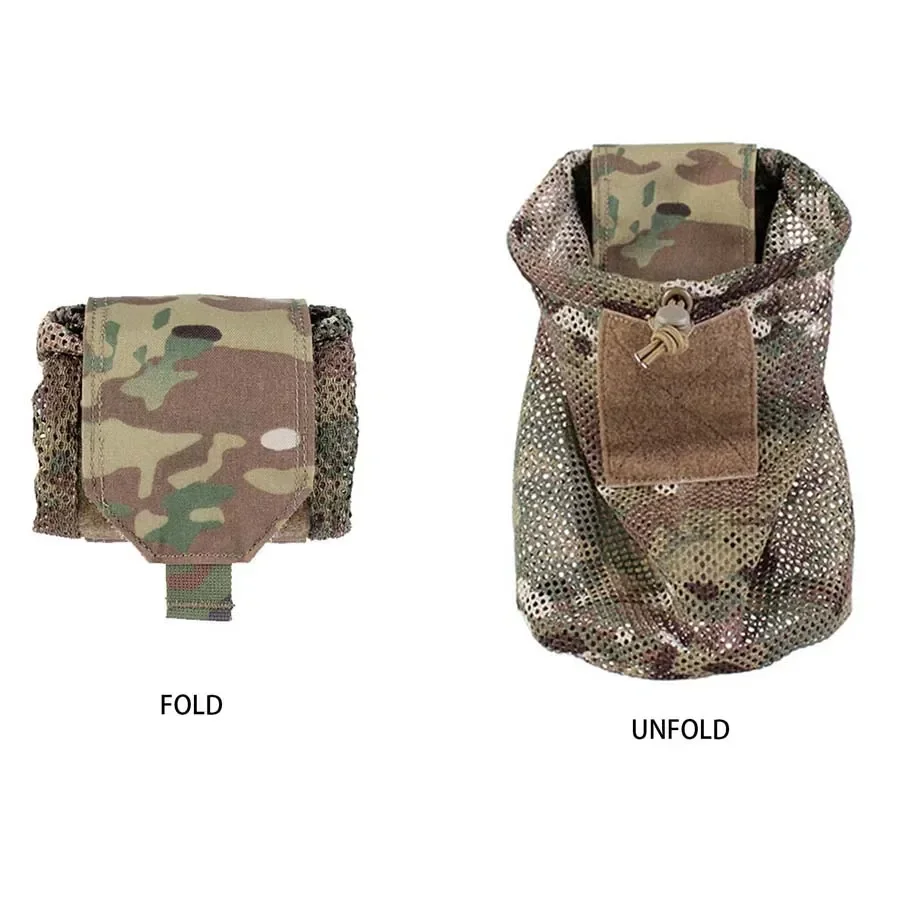 Tas berburu olahraga luar ruan - Tactical Dump Pouch Foldable Drop Bag ulasan dan harga