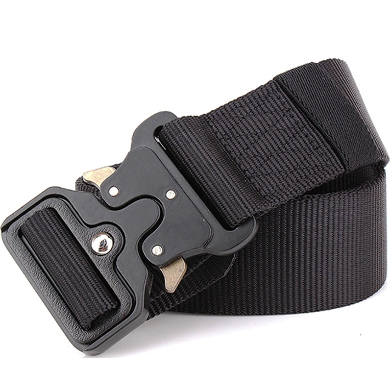 Sabuk Pria Tentara Luar Ruanga - Tactical Combat Belt Quick Release Buckle ulasan dan harga