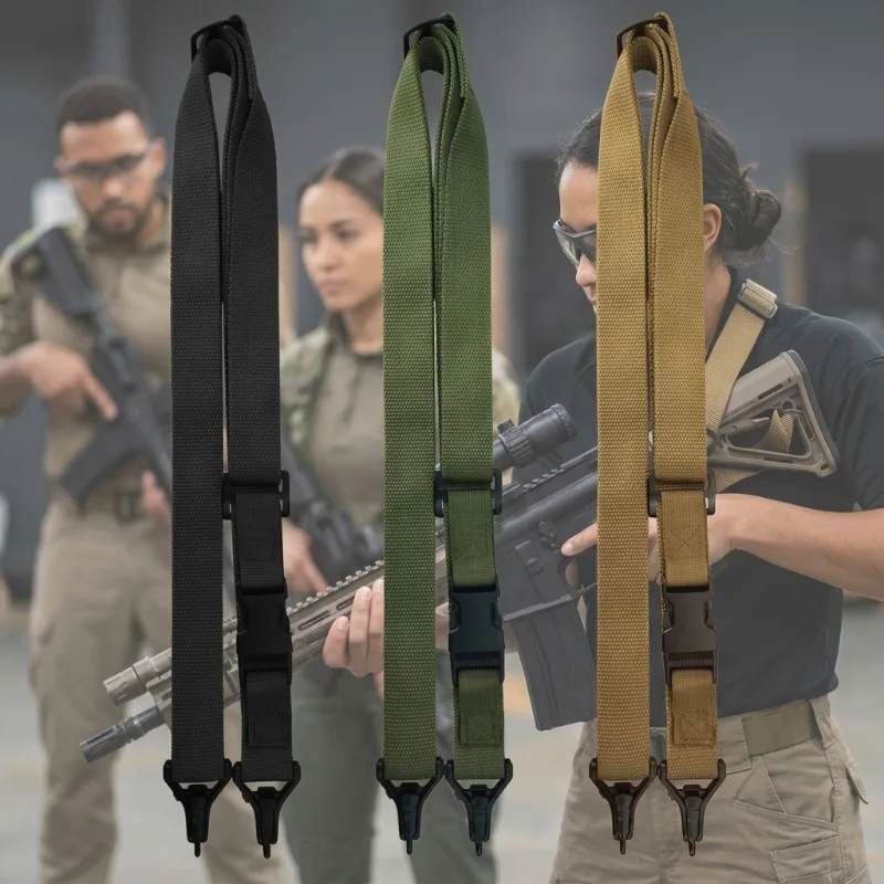 Tali Senapan Taktis 1/2 Titik, - Tactical Sling 2 Point Quick Adjust Rifle ulasan dan harga