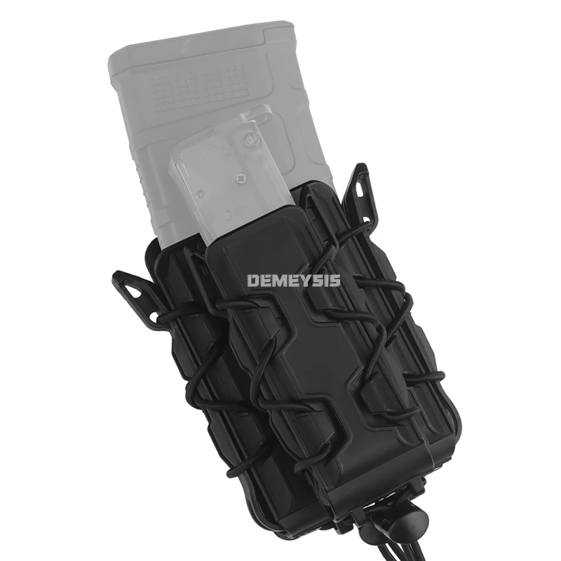 Pistol Molle 5.56 9mm taktis,  - Molle Mag Pouch Double Magazine 5.56 9Mm ulasan dan harga