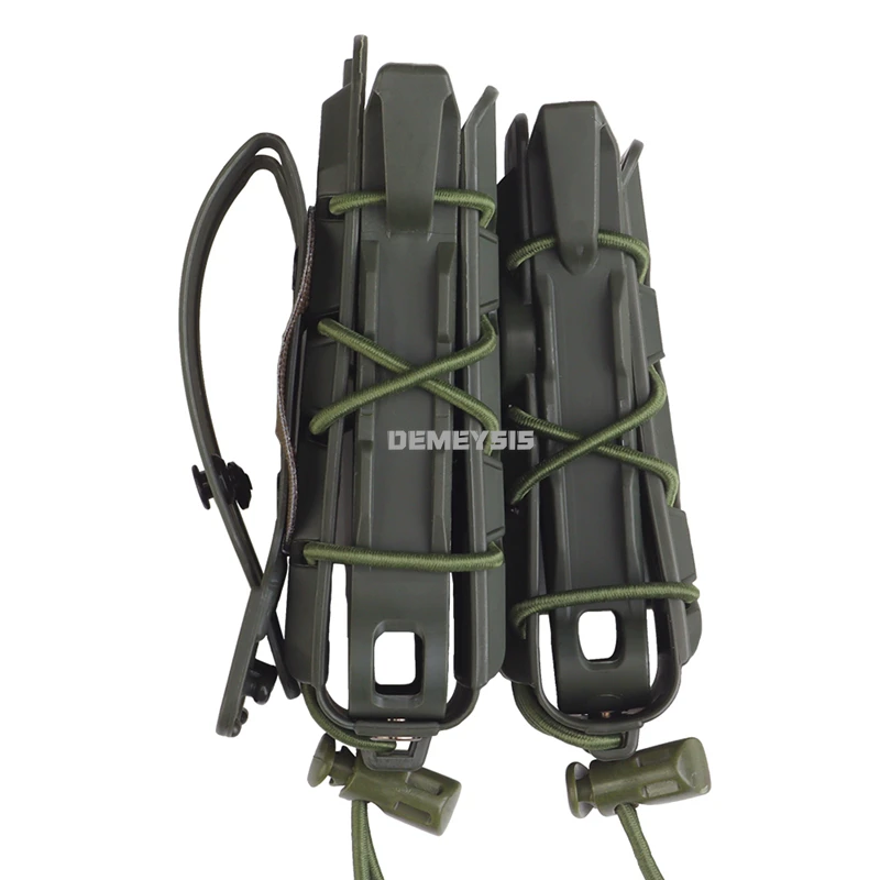 Pistol Molle 5.56 9mm taktis,  - Molle Mag Pouch Double Magazine 5.56 9Mm ulasan dan harga