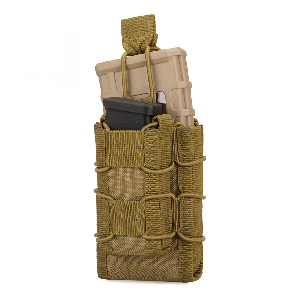 5.56 9mm kantong majalah AK AR - Molle Mag Pouch Double Magazine 5.56 9Mm ulasan dan harga